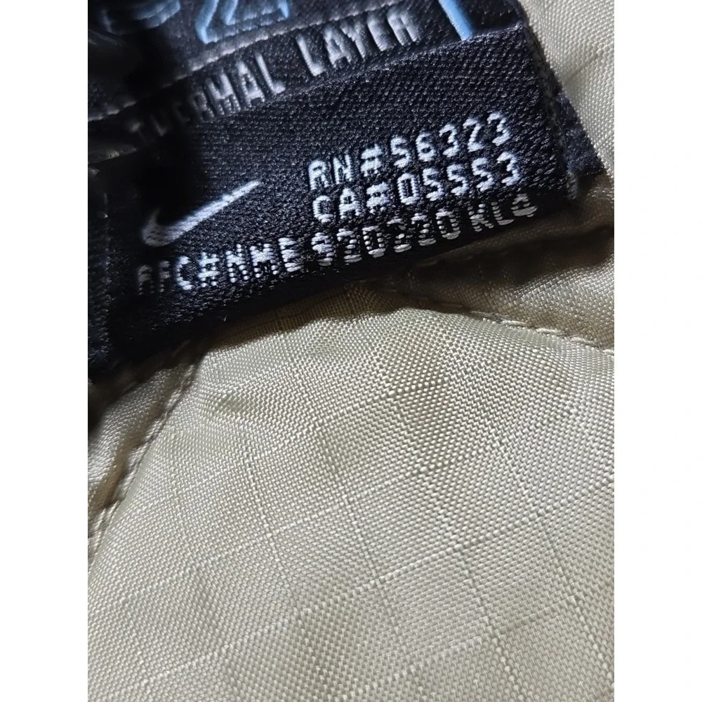 Nike ACG Tan Quilted Thermal Layer Full Zip Jacket‎ Lightweight XL